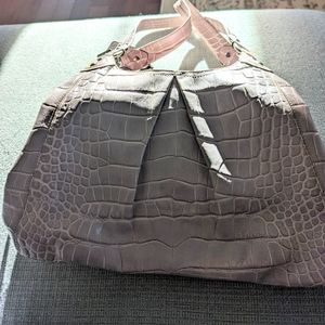 Coach Alligator Skin Style Purse